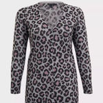 Torrid Sz 3 Leopard Print Cardigan Photo 0