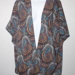 Francesca's Francesca’s Bird Cage Kimono Open Front Size Small Photo 0