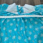 Blue Floral Nightgown Pajamas Dress Multiple Size XXL Photo 3