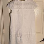 ZARA NEW White Shift Dress Cap Sleeve Seersucker Size Small T-Shirt Brunch NWOT Photo 9