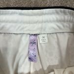 Alya Pull On Drawstring Waist Preppy Lined Boho Crochet Lace Shorts Women Medium Photo 5