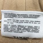 ZARA Women's Beige Tan Khaki Chino High Rise Wide Leg Trousers Pants Size S Photo 4