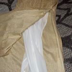 Roberta Freymann Gold Prom Dress Photo 5