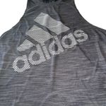 Adidas  Women’s Razor Back Activewear Tank Top Black/Grey Size Large Gym Workout Photo 1