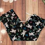 Happy Bunny Print Lounge Pajama Pants Black Photo 0