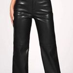 SheIn Petite Black Leather Pants Photo 0
