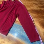 Smartwool Vintage  Merino Wool Red Knit full zip Cardigan Sweater large Photo 5