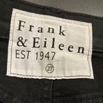 Frank & Eileen $328 Monaghan Italian Vintage Denim Jean in 1995 Wash Black Sz 27 Photo 11