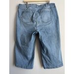 Torrid Women's Size 22 Wide Leg Crop Vintage Stretch High-Rise Blue Jeans Comfy Photo 4