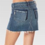 Paige Women's Alethea Jean Mini Skirt Vale Blue Color Size 31 NEW Photo 4