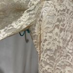 Handmade Vintage 40’s-50’s creamy lace sweetheart princess wedding dress gown bride dream Photo 4