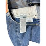 Levi Strauss & CO. Levis Vintage 550 Woman Size 4 High-Waisted Denim Shorts Frayed Hem Photo 9