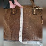 Michael Kors Brown Snake Skin Purse Photo 8