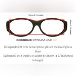 NWOB Cocoons Streamline (s) Black Cherry Polarized Gray sunglasses Red Photo 15