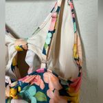 Hurley  Floral Cutout One Piece Swimsuit Size XL Photo 5