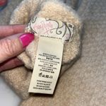 Free People Armour Knit Arm Hand Warmer Fingerless Womens Cream Ribbed Gorpe Photo 4