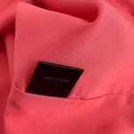 Julie Billiart NWT  Coral Wrap-Style Silk Dress W/ Pockets side Zipper Womens S Photo 4