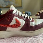 Nike Used Air Force 1 Low Dark Red/Red/White - CV8482-600 Love For All Women’s' Photo 2