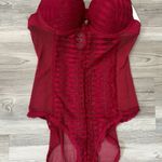 Daisy Fuentes NWT Size Medium Push-up Padded Bra Teddy with Adjustable Straps, Chest across is 12, has bra hooks in back to adjust size length from top to bottom is 22 Photo 0