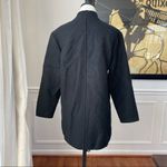 Geiger Classic Walk Smiley Boiled Wool Button Front Jacket Coat 38 8 M Black Photo 6