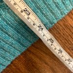 The Tog Shop 100% wool cableknit cardigan sweater XL Blue Photo 3