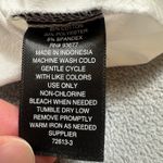 Worthington  Petite Top Blouse P Small  Womens White V Neck Flutter Sleeve Ruffle Photo 4