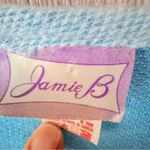 Vintage Jamie b maxi long sleeve nightgown pajamas sleepwear house dress small Blue Photo 1