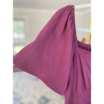 Old Navy  Plum Mini Dress Cottagecore Boho Brunch Garden Cottagecore Feminine Y2K Photo 6