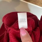 Cuddl Duds red pullover pajama top gray trim comfort cozy lounge women Small Photo 4