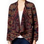 Vintage America Woven Open Front jacket small NWT Photo 0