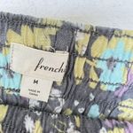 Frenchi Floral Purple smoked waist Skirt MEDIUM floral daisy Bohemian Photo 8