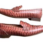 J.Crew - Academy Loafer in Croc-Embossed Leather Shoes Sz 7.5 Photo 11