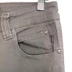 Tripp NYC Gray Skinny Lowrise Jeans Silver Skull Rivets T Pockets Women’s Size 7 Photo 4