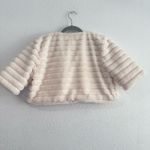 House of Harlow 1960 White Faux Fur Cropped Jacket Size S No Signs of Wear Photo 1