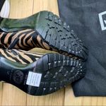 Versace GIANNI Iconic Y2K Zebra Ponyhair Stiletto Heel Ankle Boots EU 37 Photo 11