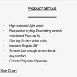 EXPRESS NWT  High Waisted Joggers Jeans 00 Photo 4