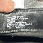 White Mountain Lambert Wedge Ankle Bootie Black Suede Lace Up 8 1/2 Photo 5