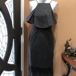 N12h gray cotton crochet midi dress Size XS Photo 4