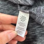 Athleta Top Womens Large Grey Space Dye Tranquillity Cowl Neck Pullover Photo 5