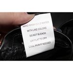 NWOT Womens Hesperus HT1767 Black Faux Leather Zipper Back Crop Top Size Large L Photo 4