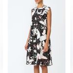 NWT Valentino butterfly Print Dress SIZE2 Black Size 2 Photo 6