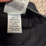 AGOLDE  Lana Mid Rise Straight Leg Jeans Black Distressed- Size 26 Photo 11