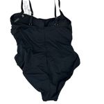 La Blanca Island Goddess Lingerie One Piece Swimsuit, Black, Size 22W, NWT Photo 3