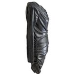 4th & Reckless Drape Front Mini Dress Metallic Silver Size M NWT Size M Photo 6