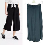 Madewell Huston Pull-On Crop Pants in Black Size XS Photo 1
