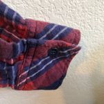 Seven7  Red And Blue Plaid Shirt Photo 6