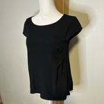 Wilfred Free black short cap sleeve top size XS Photo 3