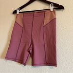 For Love & Lemons NWT  Dani Biker Short Mauve pink, size Extra Small Photo 4