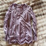 Zella Size XSmall XS Long Sleeve Top Hand Covers Pullover Running Lilac Workout Photo 0