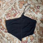 Princess Polly Belinda Black Cropped One Shoulder Tank Top 4 Photo 4